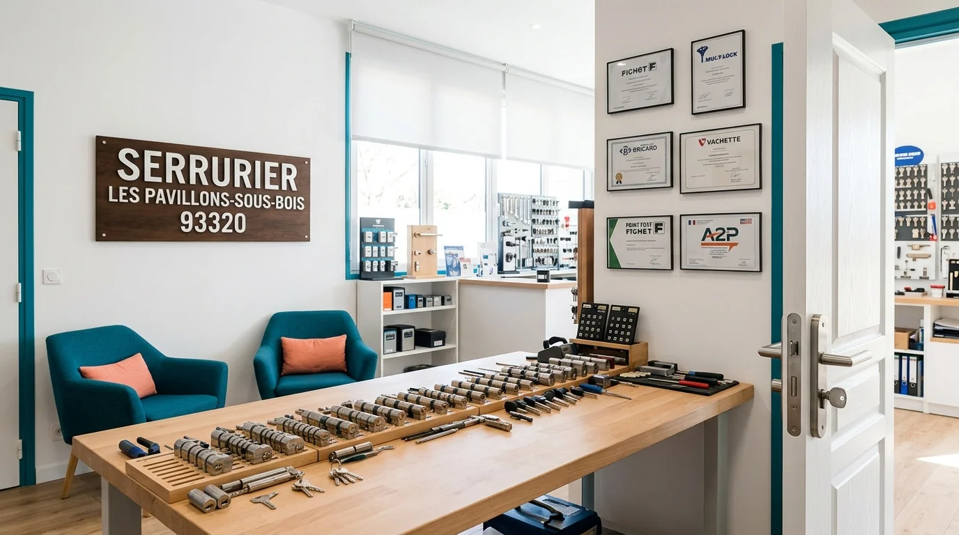 Atelier Serrurier Les Pavillons-sous-Bois · côté pavillons est